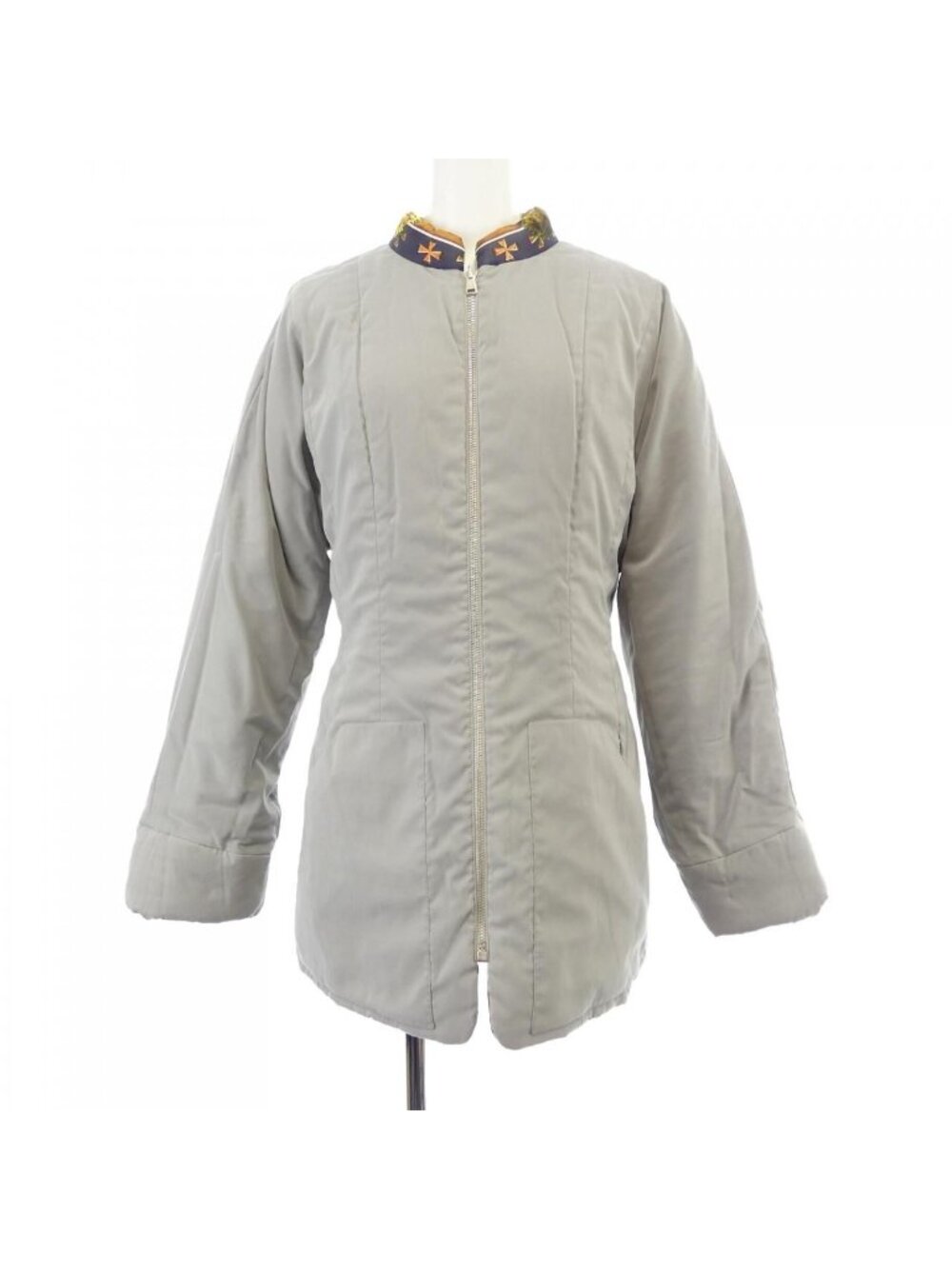 Hermes les Mythologies Des Hommes Rouges Twill Lane Jacket - Picture 7 of 8